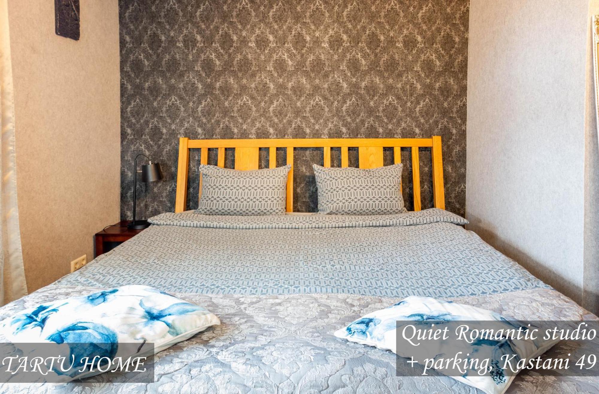 Quiet Romantic Studio Plus Parking, Tartu Home Exterior foto